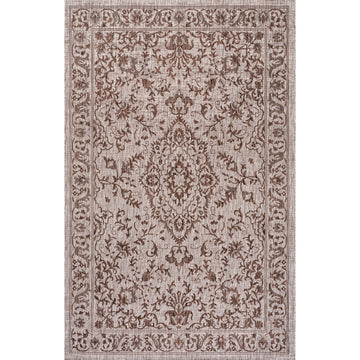 Jerash Ornate Medallion Indoor/outdoor Area Rug